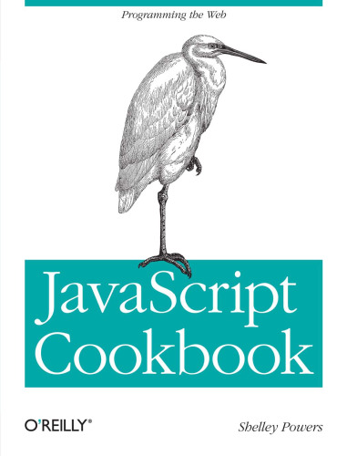 JavaScript Cookbook (Oreilly Cookbooks)