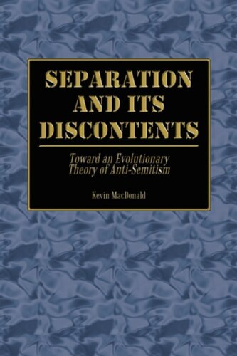 Separation and Its Discontents: Toward an Evolutionary Theory of Anti-Semitism