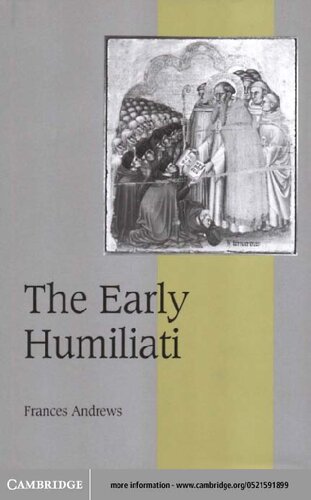 The Early Humiliati