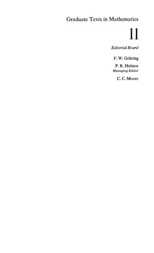 Functions of One Complex Variable I