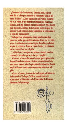 La invención de Cristo : génesis de una religión