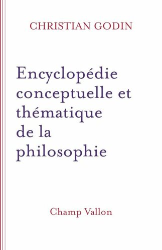Encyclopédie conceptuelle et thématique de la philosophie