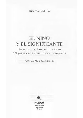 El niño y el significante