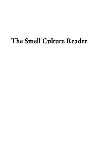 The smell culture reader