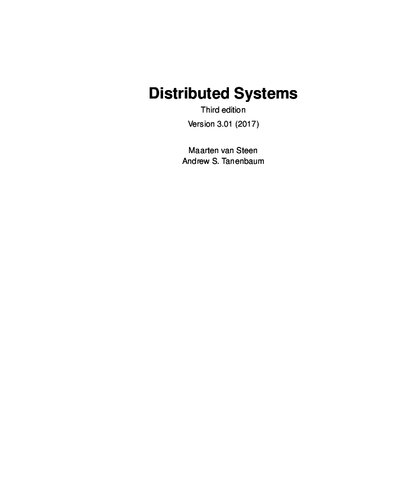 Distributed Systems 3e
