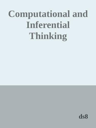Computational and Inferential Thinking (UCB Data8)