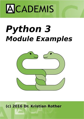 Python 3 Module Examples