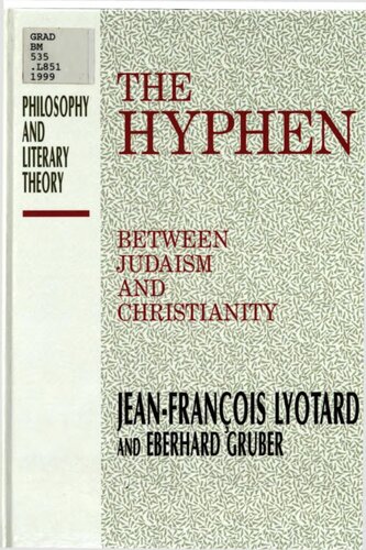 The hyphen between Judaism and Christianity