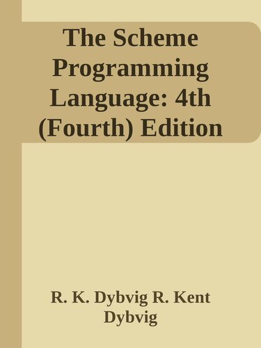 The Scheme Programming Language 4e