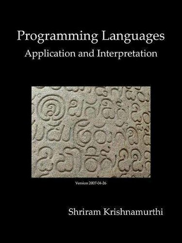Programming Languages Application and Interpretation