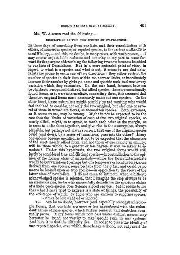 Discription of two new species of Staurastrum