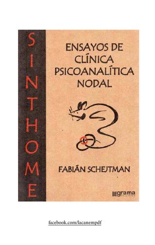 Synthome: ensayos de clinica psicoanalitica nodal