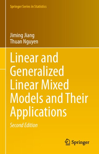 Linear and Generalized Linear Mixed Models and Their Applications