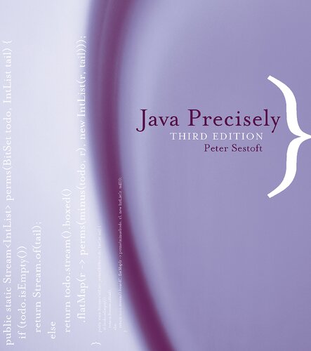 Java Precisely, third edition (The MIT Press)