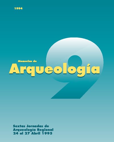 Memorias de Arqueología de la Región de Murcia