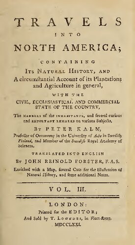 Travels into North America