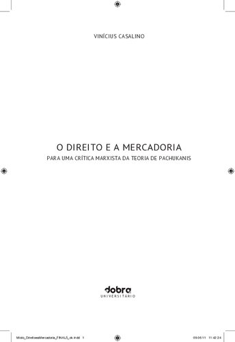 O direito e a mercadoria