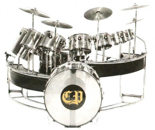 Carl Palmer Steel Drum Kit