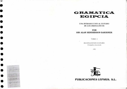 Gramatica egipcia