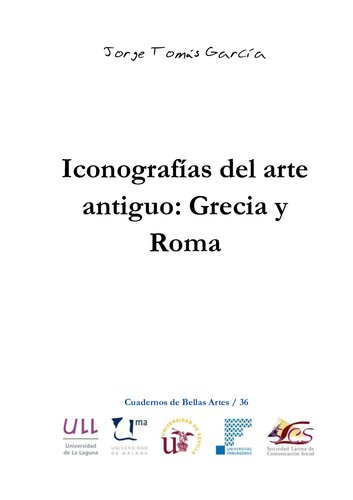 Iconografía del arte antiguo : Grecia y Roma
