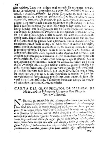 Correo del otro mundo al gran Piscator de Salamanca: cartas respondidas a los muertos por el mismo Piscato