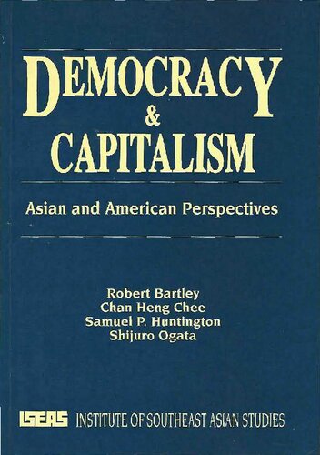 Democracy and Capitalism. Asian and American Perspectives