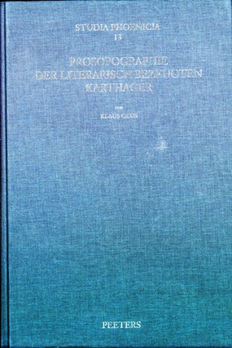 Prosopographie der literarisch bezeugten Karthager