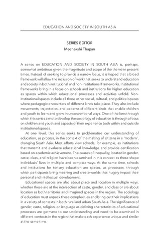 In Search of a Future: Youth, Aspiration, and Mobility in Nepal