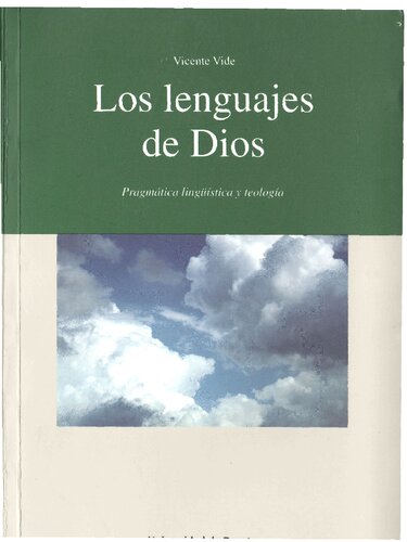 Los Lenguajes de Dios: pragmática lingüística y teología