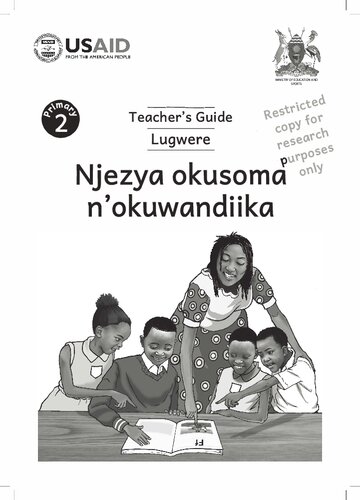 Primary 2 Teacher’s Guide Lugwere. Njezya okusoma n’okuwandiika