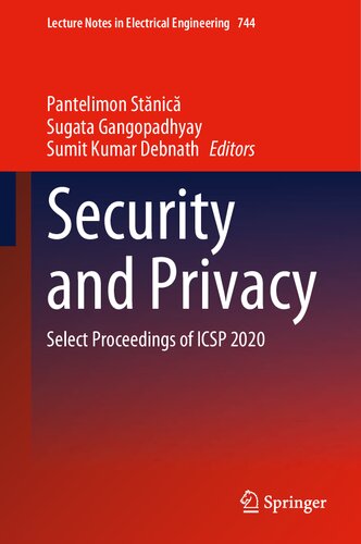 Security and Privacy: Select Proceedings of ICSP 2020
