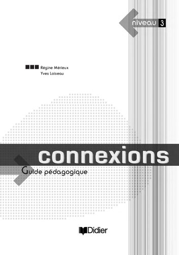 Connexions 3 – Guide pédagogique