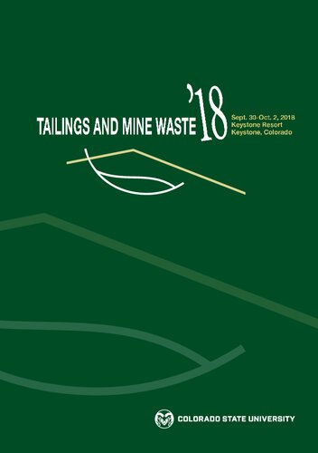 Tailings and Mine Waste 2018