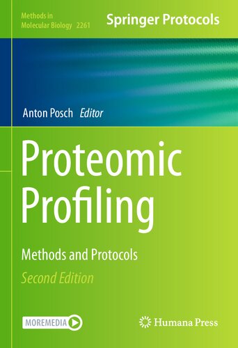 Proteomic profiling : methods and protocols