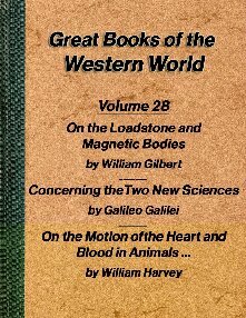 Scientific works by William Gilbert, Galileo Galilei, William Harvey