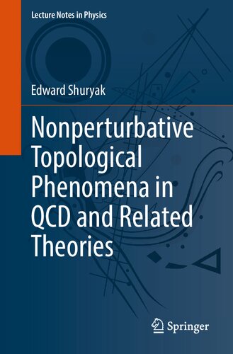 Nonperturbative Topological Phenomena in QCD and Related Theories