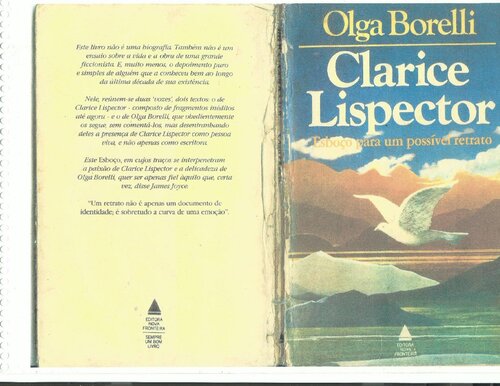 Clarice Lispector: esboço para um possivel retrato