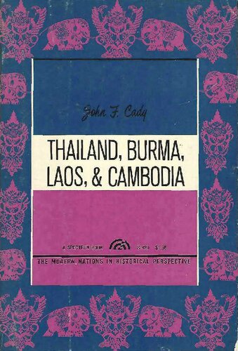 Thailand, Burma, Laos, and Cambodia