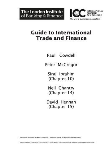 Guide to International Trade Finance CITF