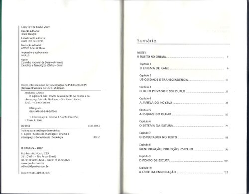 O sujeito na tela: modos de enunciação no cinema e no ciberespaço