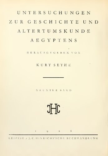 Die Felseninschriften von Hatnub nach den Aufnahmen Georg Möllers