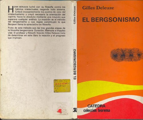 El bergsonismo