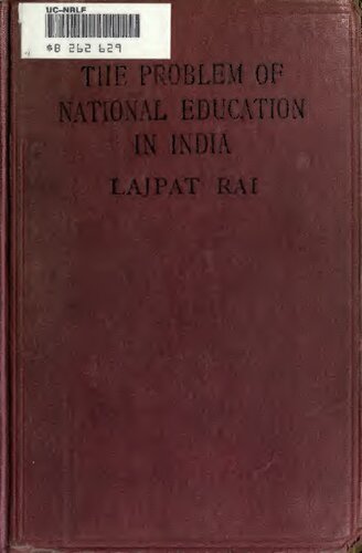 The Problem of National Education in India