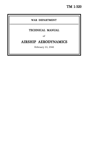 Technical manual of airship aerodynamics