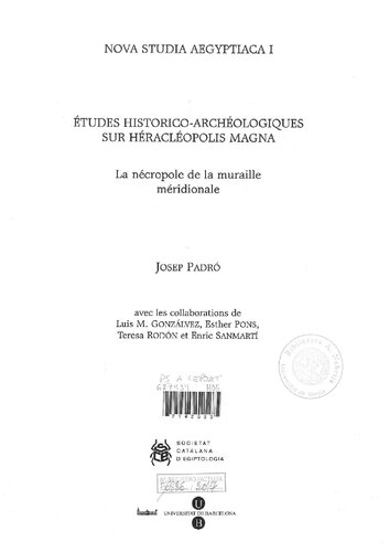 Études historico-archéologiques sur Héracléopolis Magna