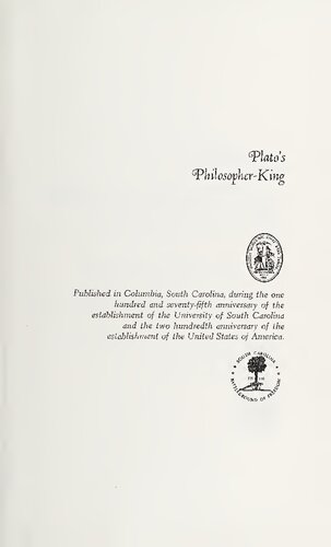 Plato's Philosopher King: A Study of the Theoretical Background