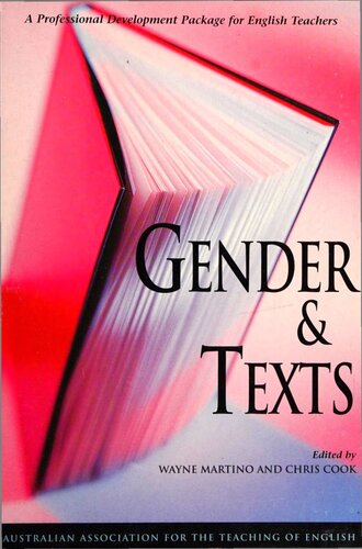 Gender & Texts: A Professional Development Package for English Teachers
