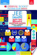 Oswaal JEE (Main) Mock Test, 15 Sample Question Papers, Physics, Chemistry, Mathematics Book (For 2021 Exam)