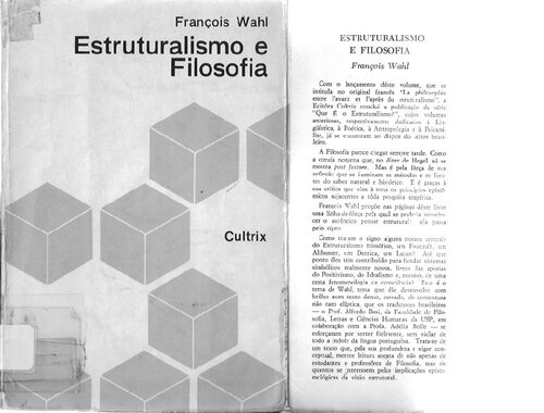 Estruturalismo e Filosofia