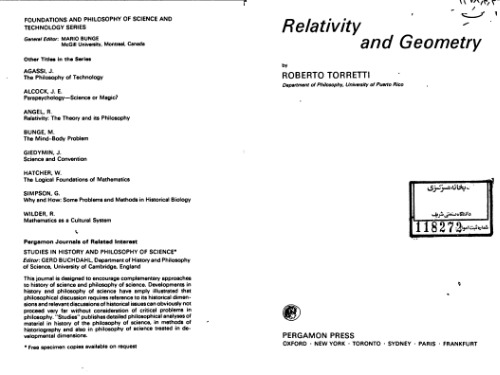 Relativity and Geometry